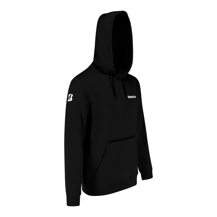 Moto hoodie zwart