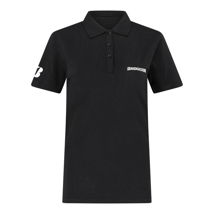 Poloshirt schwarz, Damen