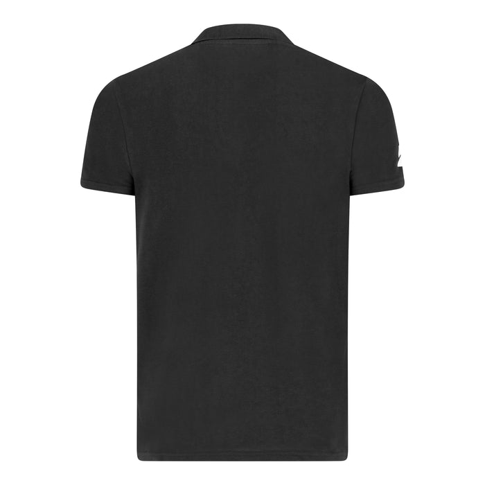 Poloshirt schwarz, Herren