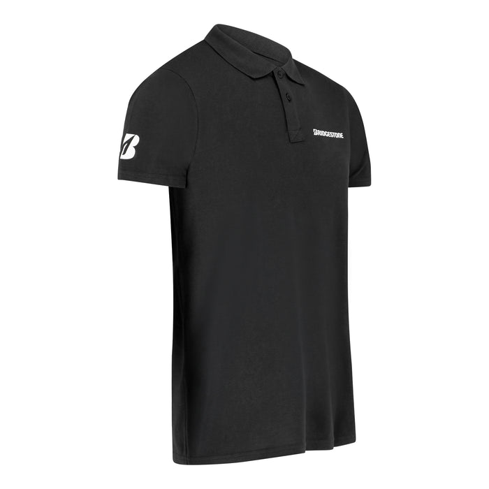 Poloshirt schwarz, Herren