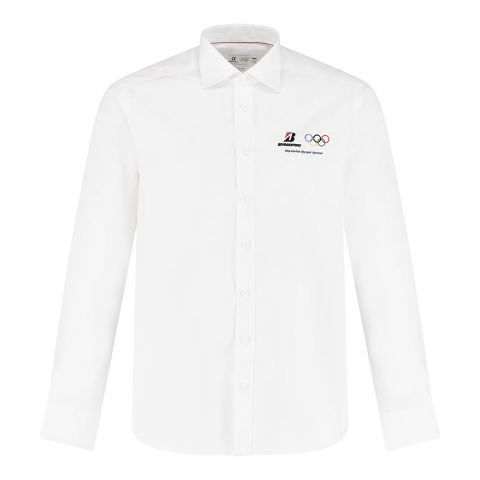 Premium shirt men Olympic white