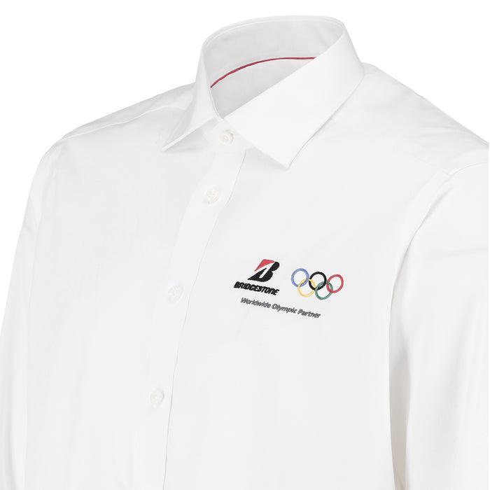 Premium shirt men Olympic white