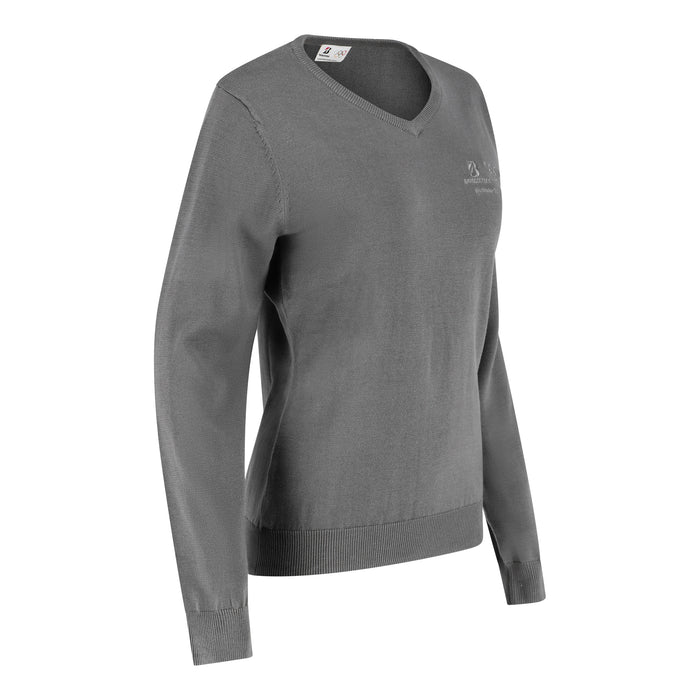 V-neck sweater women Olympic