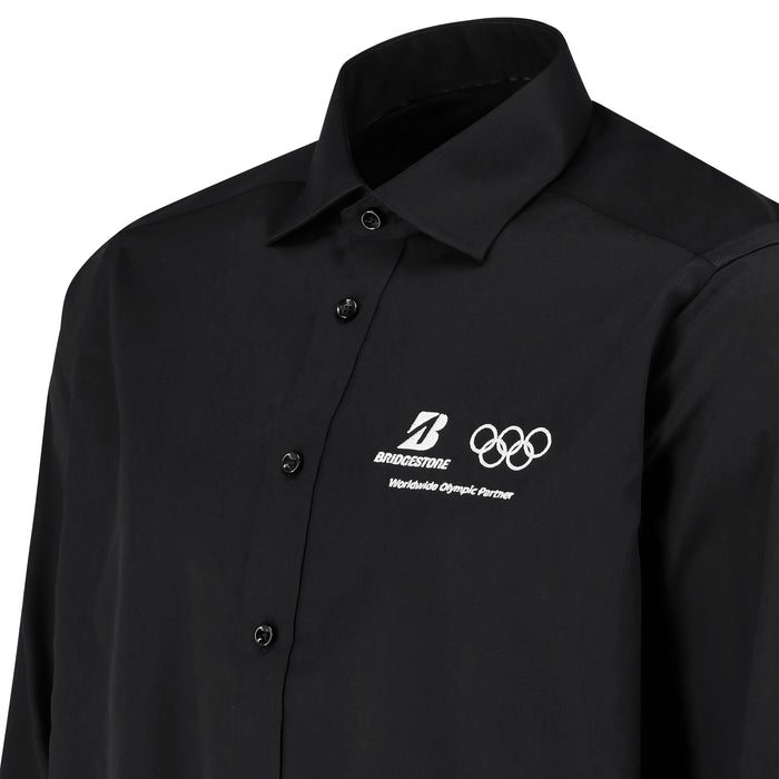 Shirt Olympic zwart heren