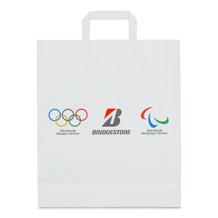 Torba papierowa z logo igrzysk Olympic