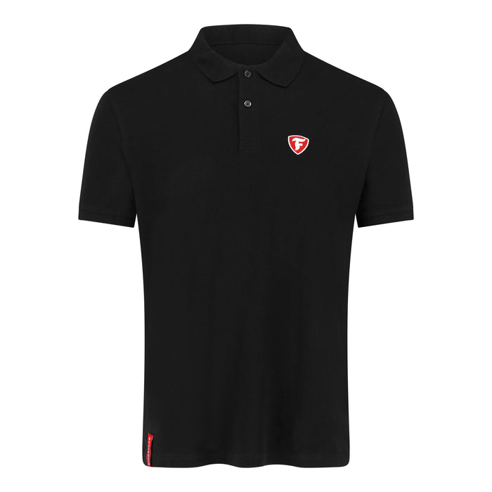 Poloshirt schwarz, Herren