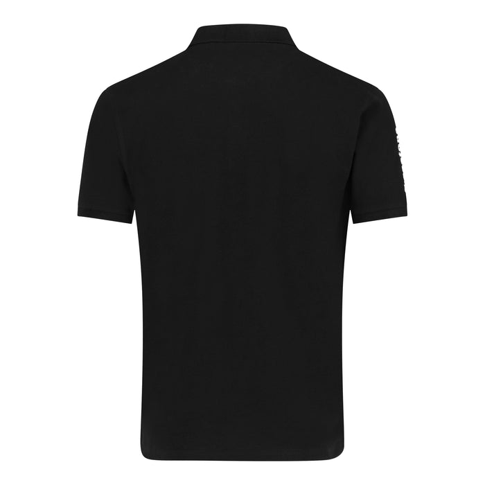 Poloshirt schwarz, Herren