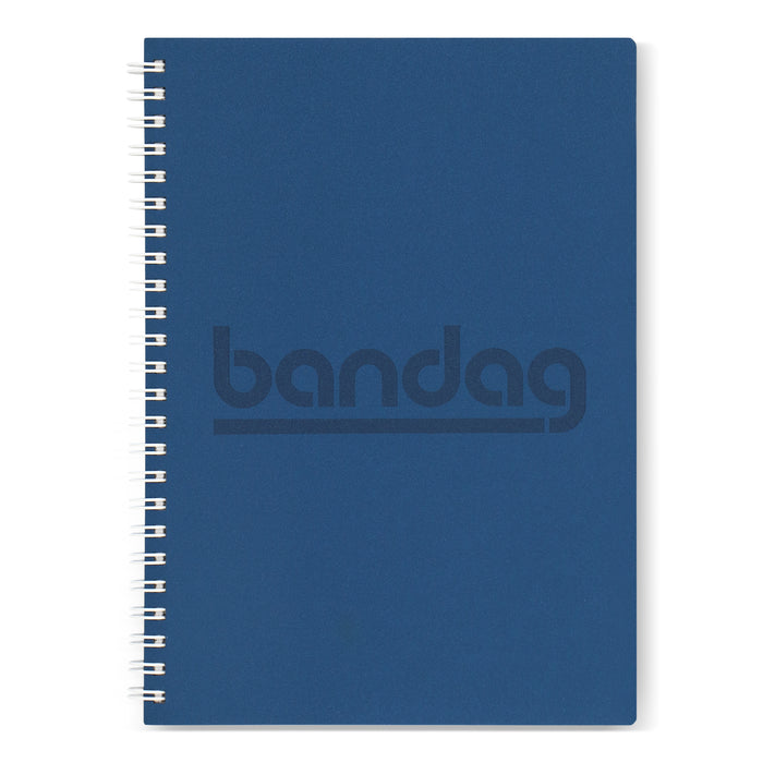 Bandag A5 leather notebook