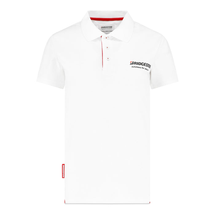 Core polo uomo bianco